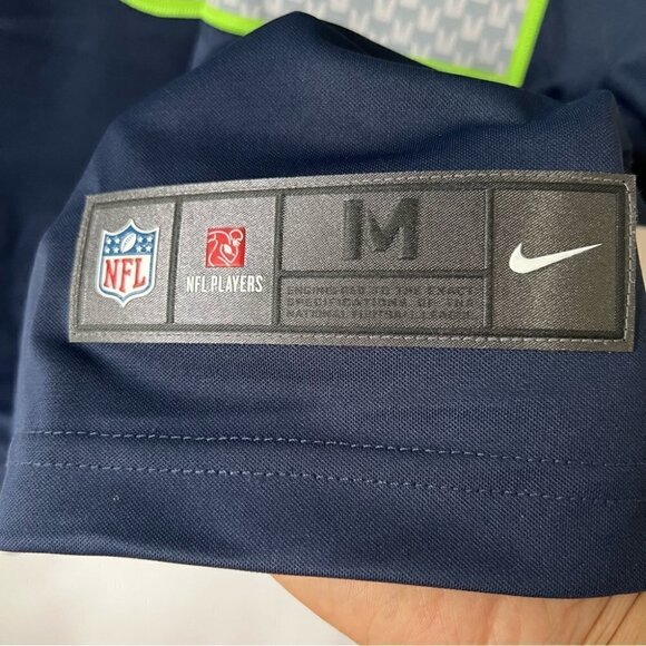 NFL/Nike, Men's 12th FAN College Seattle Seahawks Game Team Jersey. Size:M. NWT - Picture 5 of 16